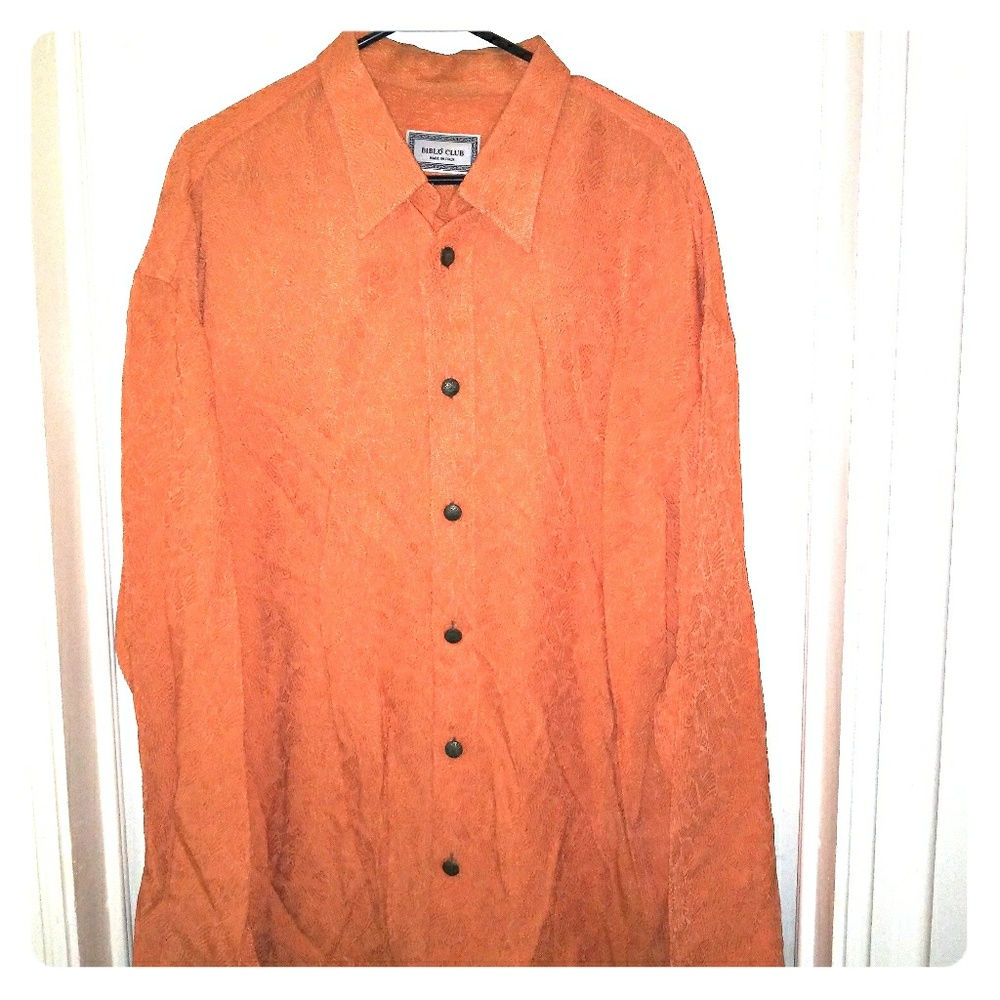 One off textured dress shirt